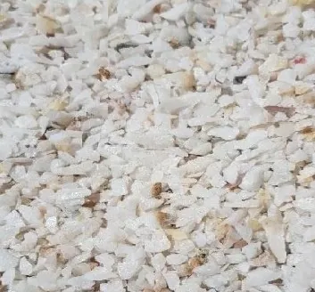 Cuarzo Arroz, piedra decorativa para jardín