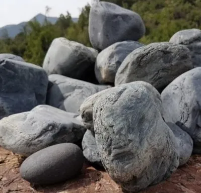 Piedra de Río Negra, piedra decorativa para jardín