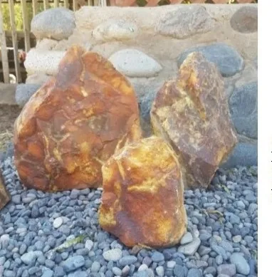 Roca Corazón de Río, piedra decorativa para jardín