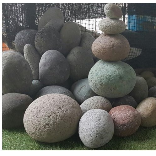 Bolón Canto Rodado — piedra decorativa para jardín