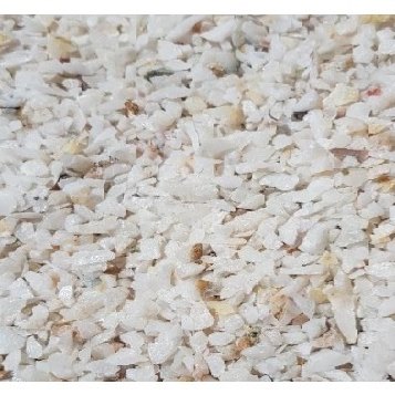 Cuarzo Arroz — piedra decorativa para jardín