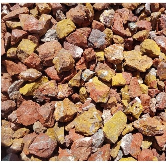 Jaspe Nuez — piedra decorativa para jardín