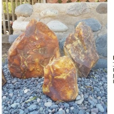 Roca Corazón de Río — piedra decorativa para jardín